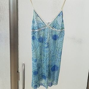 Eberjey lace trim Chemise